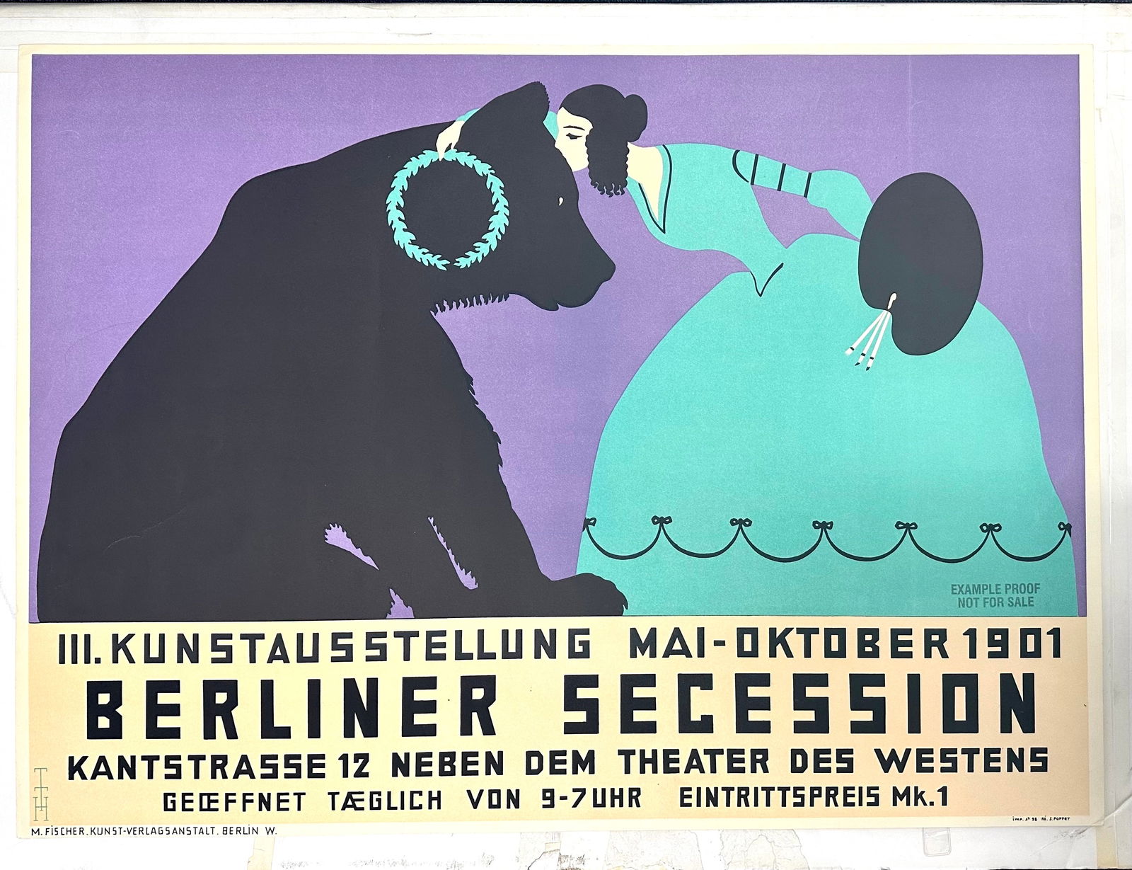 Berliner Secession PROOF by Thomas Theodor Heine (1 of 1)