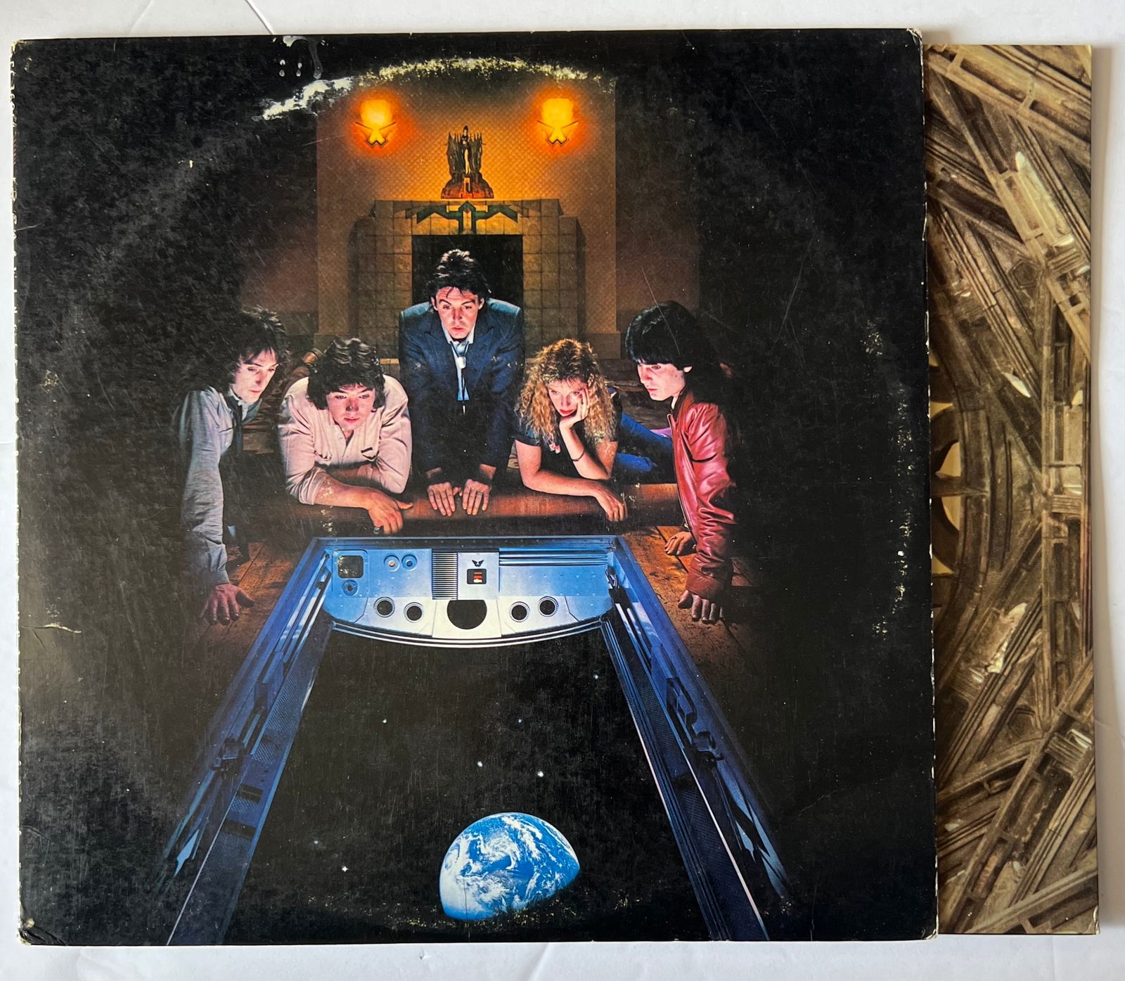 Signed Paul McCartney Wings BTTE LP (1 of 2)