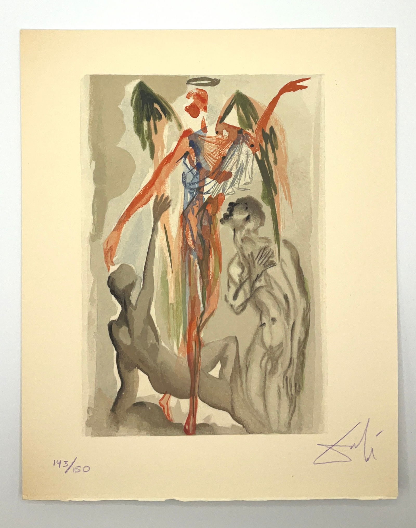 Divine Comedy Purgatory Canto 32 by Salvador Dali (1 of 1)