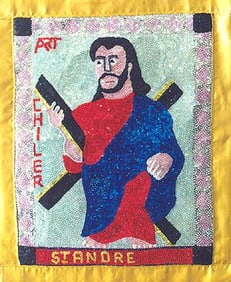 St. Andre - Haitian Drapo by Lindor Chiler