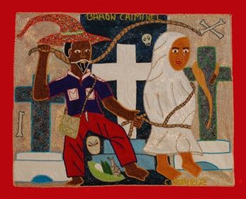 Baron Criminel - Haitian Drapo by Christian Dorleus