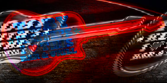 Toby Keith's "I Love This Bar and Grill" - Metal Print by Glenn Stokes