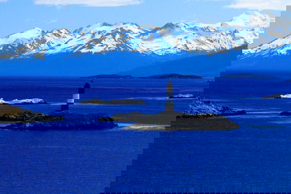 Strait of Magellan Chile - Metal Print by Glenn Stokes