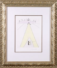 God, Time, Space and the Pope by Salvador Dali