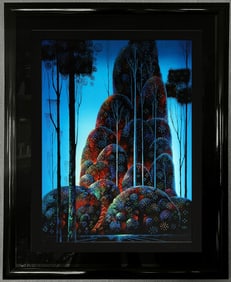 Tall Tress Black Delux by Eyvind Earle