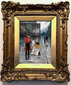 Original Oil by Augustus Edwin Mulready