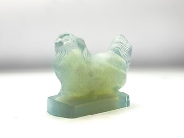 Pekingese Dog Figurine, Sabino France