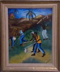 Haitian Farmers by R Duvivier