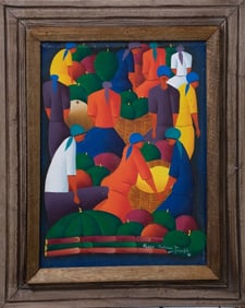 Figures at Market by PierreAntoine Joseph