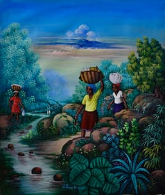 Balancing Baskets on their Heads by Wilhem Berrouet