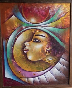 Lady with a Crystal Ball by Feilx