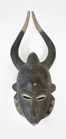 Ivory Coast Horn Mask 491