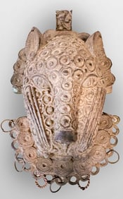 Nigerian Bronze Mask 199