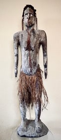 Original New Guinea item Ancestral Statue