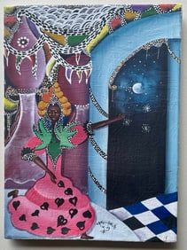 Original Haitian Painting by Charles Charlotte