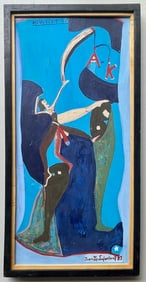 Manuscrit 92, Original Haitian Painting