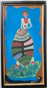 Manuscrit 95, Original Haitian Painting