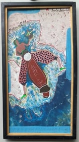 Manuscrit 98, Original Haitian Painting