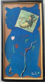 Catfish, Original Haitian Painting