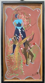 Manuscrit 00, Original Haitian Painting