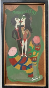 Manuscrit 97, Original Haitian Painting