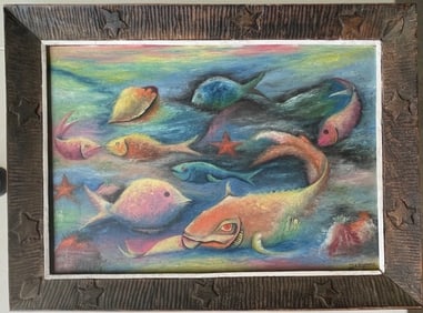 Original Haitian Painting by JD Raymond