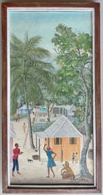 Original Haitian Painting by Guy F Joachim