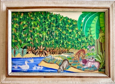 Original Haitian Painting by Hamour
