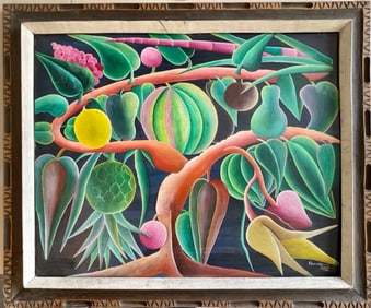 Original Haitian Painting by Edouard Vital