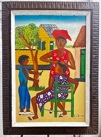 Original Haitian Painting by Charles Anatole
