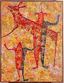 Original Native Painting by Rosario Amaya Rodrigo