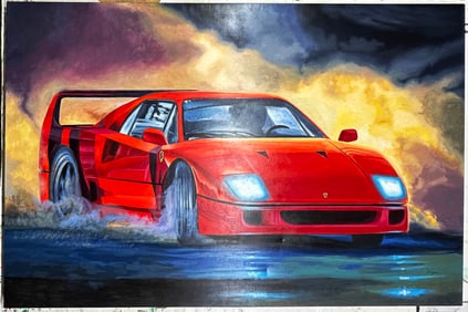 Red Hot Porche by Tom Digiacco