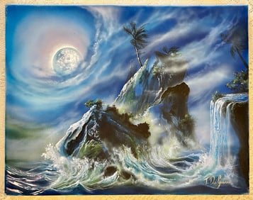 Island Moonlight by Tom Digiacco