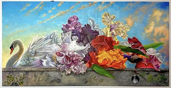 Swan Bouquet by Tom Digiacco