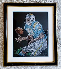 Lance Alworth by Mike Sullivan