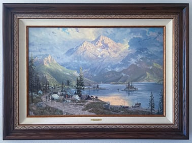 The Edge of the Wilderness by Thomas Kinkade