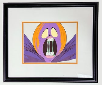 Purple Monster Production Cel