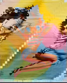 Pin Up Betty Boop by Steve Kaufman