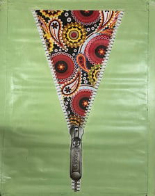 Hippy Unzipped by Steve Kaufman