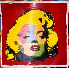 Marilyn Monroe XL R Red by Steve Kaufman