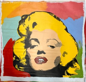 Marilyn Monroe XL Color Red by Steve Kaufman