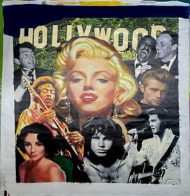 Hollywood Stars by Steve Kaufman