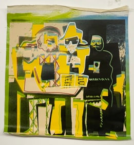 Musicians Picasso Insp by Steve Kaufman