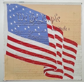 We The People by Steve Kaufman