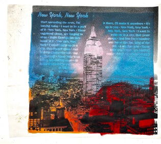 New York New York by Steve Kaufman