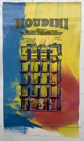 The Great Magician Houdini by Steve Kaufman