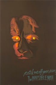 The Invisible Man 1933 Advance Movie Litho