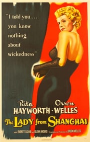 The Lady From Shanghai 1947 Movie Poster Litho