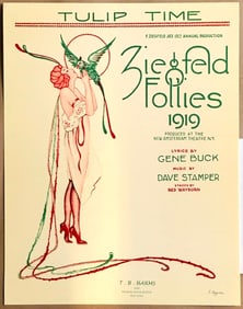 Tulip Time, Ziegfeld Follies 1919 Music Sheet