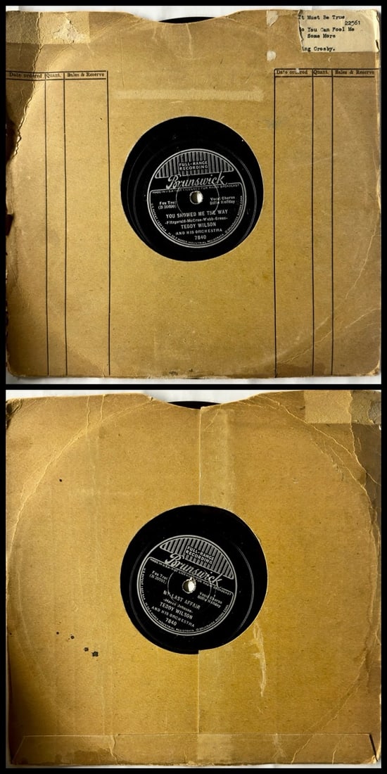 Teddy Wilson Billy Holiday Vinyl Record (1 of 1)